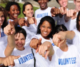 Volunteers Team Stock Photo 03