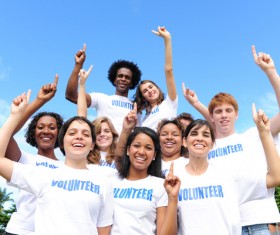 Volunteers Team Stock Photo 05