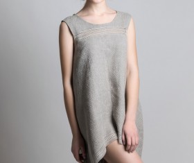 Wearing a different clothing beautiful female model Stock Photo 04