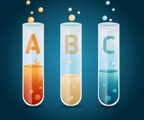 chemistry experiment design vector