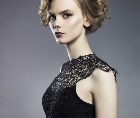 glamorous stylish girls Stock Photo 05