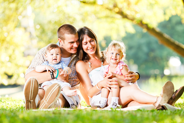 happiness family Stock Photo 01