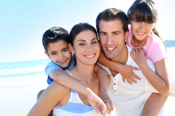 happiness family Stock Photo 03