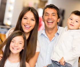 happiness family Stock Photo 06
