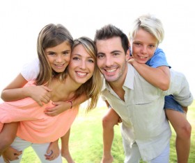 happiness family Stock Photo 09