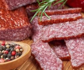 meat products sausages Stock Photo 05