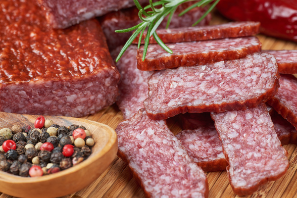 meat products sausages Stock Photo 05