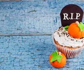 variety of styles Halloween cakes Stock Photo 16