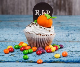 variety of styles Halloween cakes Stock Photo 17