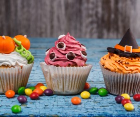 variety of styles Halloween cakes Stock Photo 19