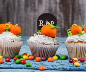 variety of styles Halloween cakes Stock Photo 23