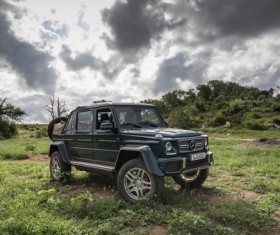 2018 Mercedes de Maybach G650 Landaulet Stock Photo