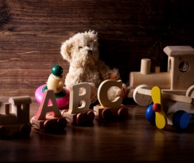 All kinds of Kids Toys Stock Photo 03