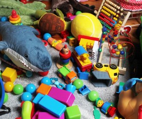 All kinds of Kids Toys Stock Photo 07