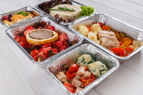 All kinds of takeaway food Stock Photo 11