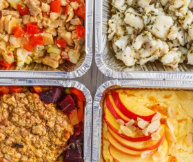 All kinds of takeaway food Stock Photo 12