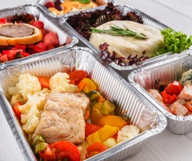 All kinds of takeaway food Stock Photo 14