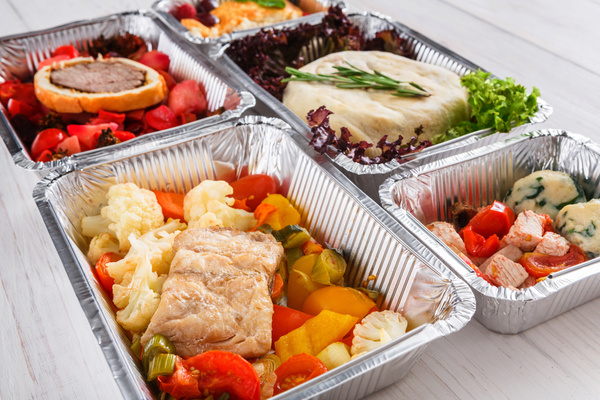 All kinds of takeaway food Stock Photo 14