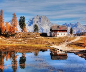 Beautiful autumn landscape Stock Photo