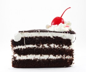 Black forest cake Stock Photo 03