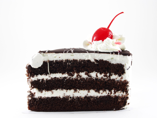 Black forest cake Stock Photo 03