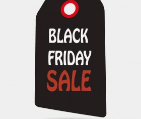 Black friday sale tags template vectors 02