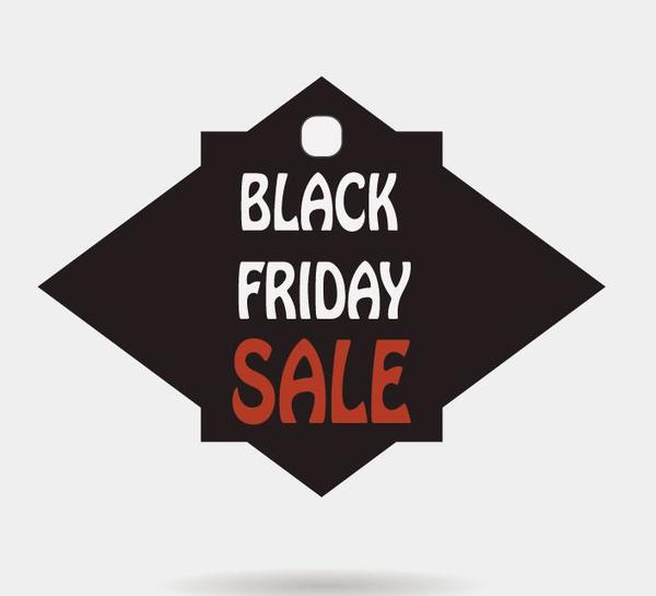 Black friday sale tags template vectors 03