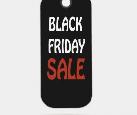 Black friday sale tags template vectors 10