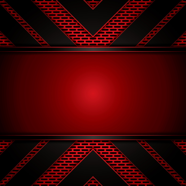 Black with red metal background vectors material 01