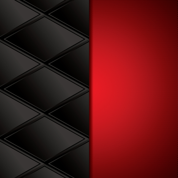 Black with red metal background vectors material 02