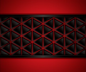Black with red metal background vectors material 04