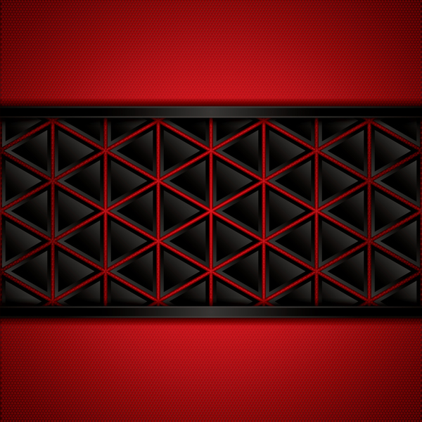 Black With Red Metal Background Vectors Material 04 Free Download