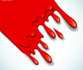 Blood drop effect background vector 03