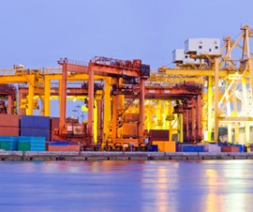 Cargo marine logistics Stock Photo 04