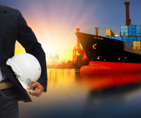 Cargo marine logistics Stock Photo 12