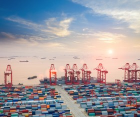 Cargo marine logistics Stock Photo 13