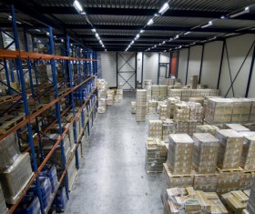 Cargo transport logistics warehouse Stock Photo 01