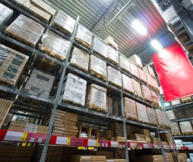 Cargo transport logistics warehouse Stock Photo 02