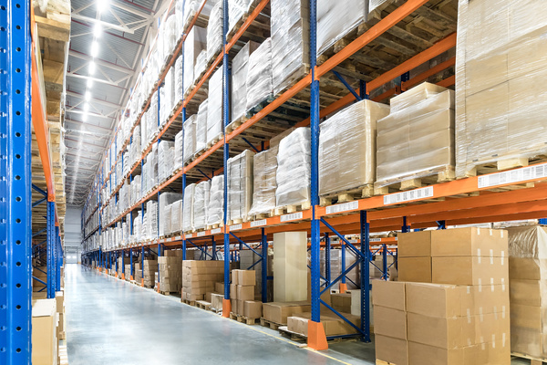 Cargo transport logistics warehouse Stock Photo 03