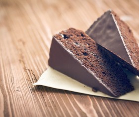 Chocolate brownie cake Stock Photo 01