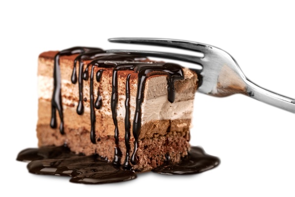Chocolate brownie cake Stock Photo 05