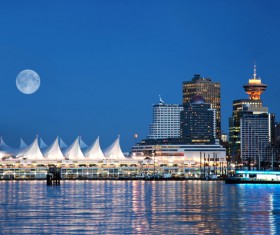 City beautiful night Stock Photo 01