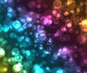 Colored Bokeh photoshop brushes
