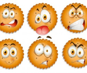 Cookies funny expression icons