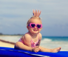 Cute little princess Stock Photo