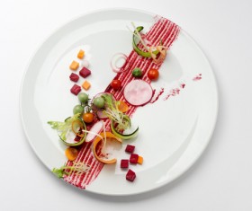 Delicious Molecular cuisine Stock Photo 05