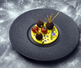 Delicious Molecular cuisine Stock Photo 10