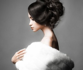 Elegant gorgeous girl Stock Photo 01