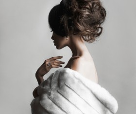 Elegant gorgeous girl Stock Photo 02