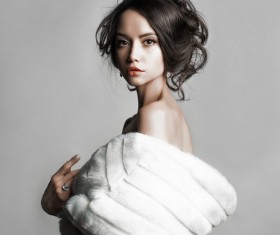 Elegant gorgeous girl Stock Photo 03